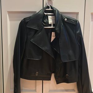 Anthropology Leather jacket